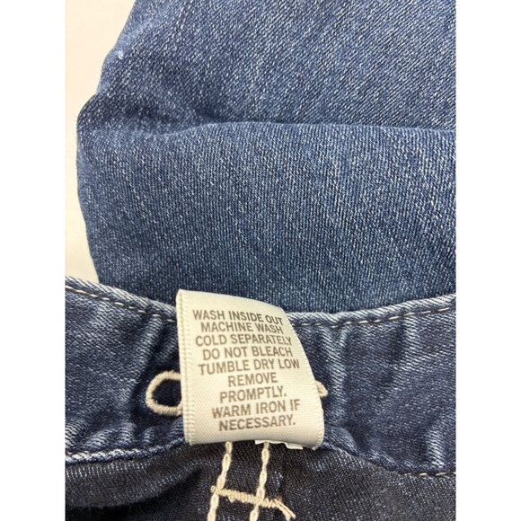 Cache Womens Jeans Size 2 Skinny Jeans Stretch Blue Denim Y2K - Picture 5 of 6